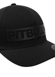 STRETCH HILLTOP Black Snapback