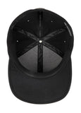 STRETCH HILLTOP Black Snapback