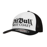 baseball cap mesh pitbull west coast old logo black