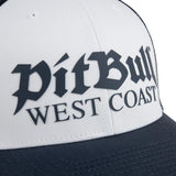 baseball cap mesh pitbull west coast old logo dark navy