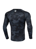 Rashguard longsleeve fitted BOXING All Black Camo - Pitbull West Coast  UK Store