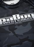 Rashguard fitted BOXING All Black Camo - Pitbull West Coast  UK Store