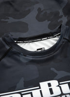 Rashguard fitted BOXING All Black Camo - Pitbull West Coast  UK Store
