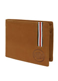 Leather Wallet LIN WOOD 2 Brown