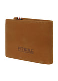 Leather Wallet LIN WOOD 2 Brown