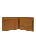 Leather Wallet LIN WOOD 2 Brown