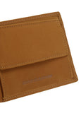 Leather Wallet LIN WOOD 2 Brown