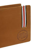 Leather Wallet LIN WOOD 2 Brown