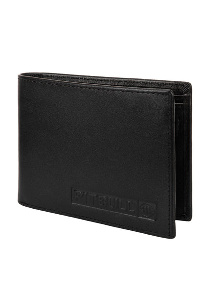 Leather Wallet NATIONAL CITY 2 BLACK