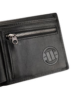 Leather Wallet NATIONAL CITY 2 BLACK