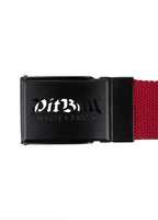 Pasek Parciany Old Logo Red - kup z Pit Bull West Coast Oficjalny Sklep 