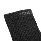 Skarpety High Ankle 3pack Charcoal - kup z Pit Bull West Coast Oficjalny Sklep 