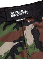 Fight Shorts Mesh Woodland Camo