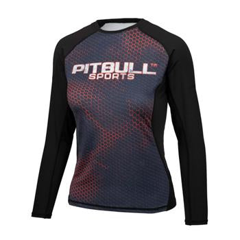 Women's Longsleeve Rashguard Mesh Performance Pro plus Iron Logo