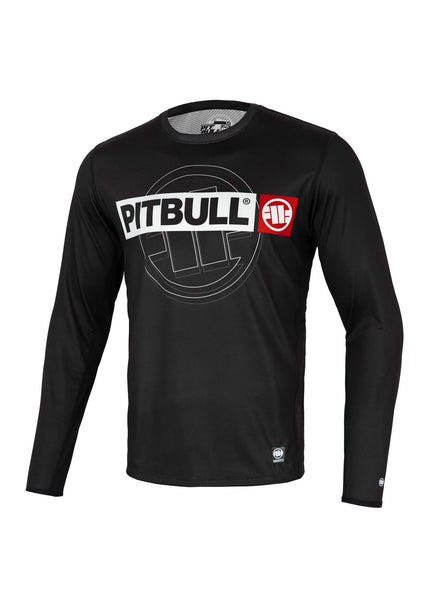 HILLTOP SPORTS Black Mesh Longsleeve T-shirt