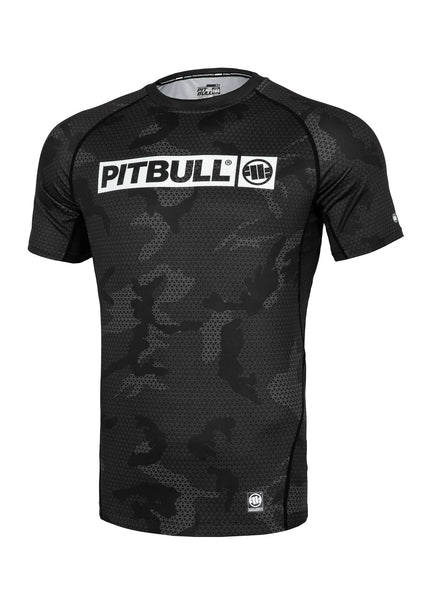 NET CAMO HILLTOP 2 All Black Camo Rash Guard