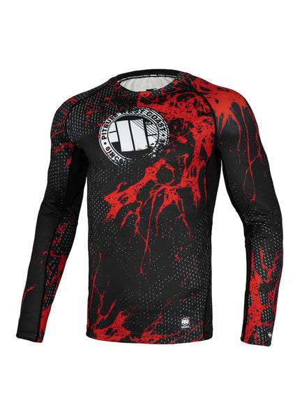 BLOOD DOG 2 Black Longsleeve Rash guard