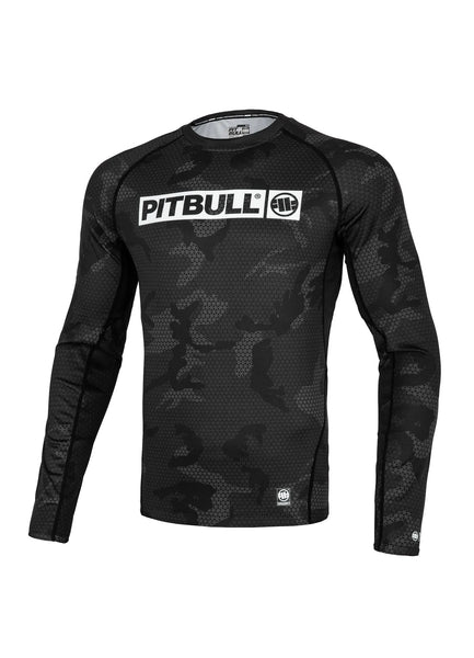 NET CAMO HILLTOP 2 All Black Camo Longsleeve Rash guard