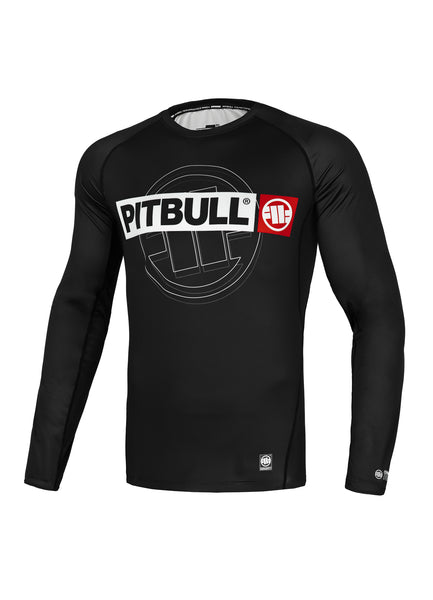 HILLTOP SPORTS Black Longsleeve Rash guard