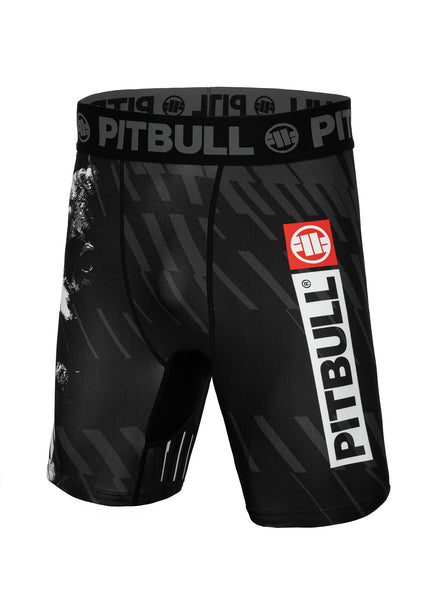 STREET DOG Black Compression Shorts