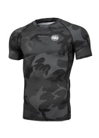 Rashguard All Black Camo Small Logo