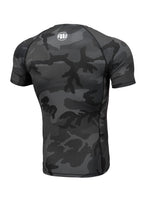 Rashguard All Black Camo Small Logo