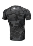 Rashguard All Black Camo Small Logo