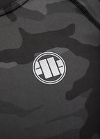 Rashguard All Black Camo Small Logo