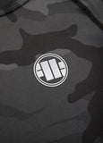 Rashguard All Black Camo Small Logo