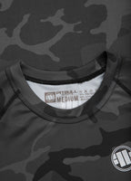 Rashguard All Black Camo Small Logo