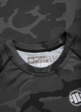 Rashguard All Black Camo Small Logo