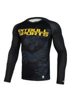 Rashguard longsleeve fitted MASTER OF BJJ Black - Pitbull West Coast  UK Store