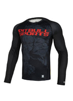 Rashguard longsleeve fitted MASTER OF MUAY THAI Black - Pitbull West Coast  UK Store