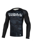 Rashguard longsleeve fitted MASTER OF MMA Black - Pitbull West Coast  UK Store