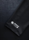 Rashguard longsleeve fitted SCRATCH Black - Pitbull West Coast  UK Store