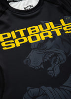 Rashguard fitted MASTER OF BJJ Black - Pitbull West Coast  UK Store