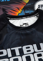 Rashguard fitted MASTER OF BOXING Black - Pitbull West Coast  UK Store