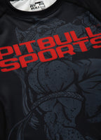 Rashguard fitted MASTER OF MUAY THAI Black - Pitbull West Coast  UK Store