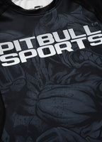 Rashguard fitted MASTER OF MMA Black - Pitbull West Coast  UK Store