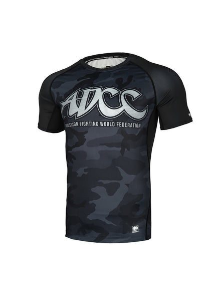 Rashguard fitted ADCC Czarne Camo - kup z Pit Bull West Coast Oficjalny Sklep 