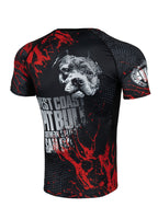 Rashguard fitted BLOOD DOG Black - Pitbull West Coast  UK Store