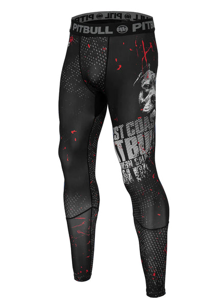 BLOOD DOG 2 Black Leggins