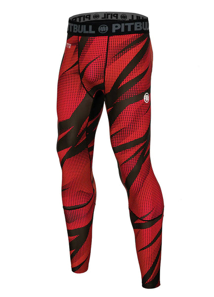 DOT CAMO 2 Red Leggins