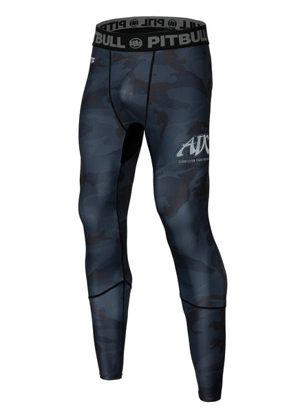 Legginsy ADCC CAMO All Black Camo