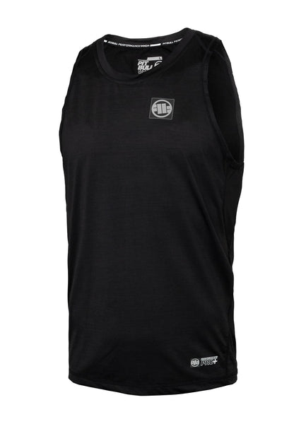 NEW LOGO Performance Black Tank Top