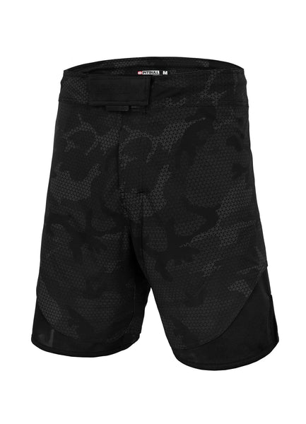 Spodenki Grapplingowe 1 NET CAMO 2 All Black Camo - kup z Pit Bull West Coast Oficjalny Sklep 