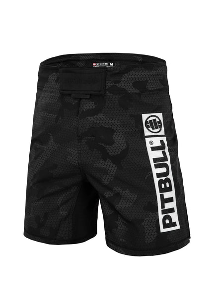 NET CAMO HILLTOP 2 Black Grappling Shorts 3