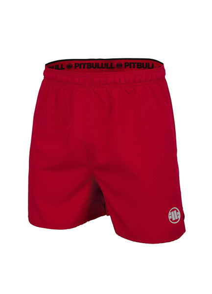 SMALL LOGO 2 Performance Shorts Red - Pitbull West Coast International Store 