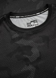 NET CAMO NEW LOGO 2 All Black Camo Mesh T-shirt