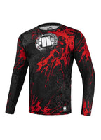 BLOOD DOG 2 Black Mesh Longsleeve T-shirt